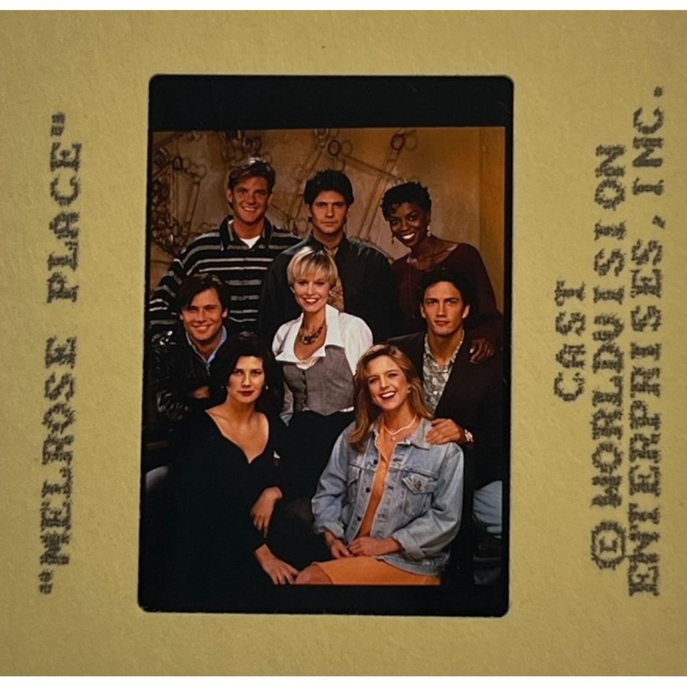Melrose Place Original 35MM Press Kit Slide Cast Courtney Thorne Smith Daphne